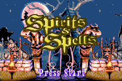 Spirits and Spells screenshot 4 for GameBoy Advance